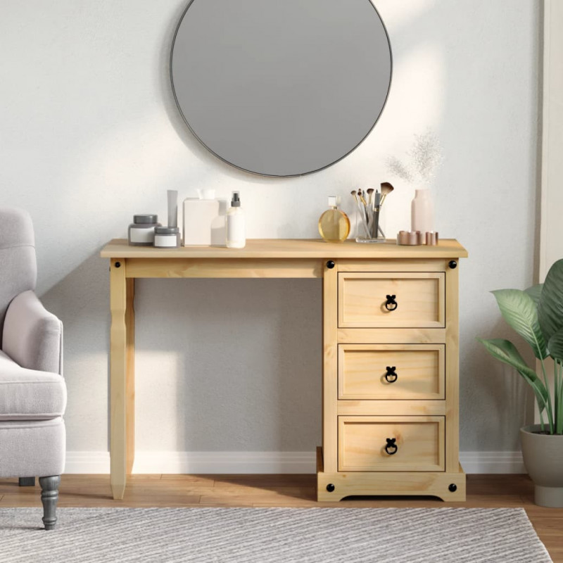 Toaletka Corona, 110x50x75 cm, lite drewno sosnowe
