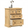 Komoda Corona, 80x43x91 cm, lite drewno sosnowe