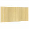 Parawan, jasny naturalny, 165x400 cm, bambusowy