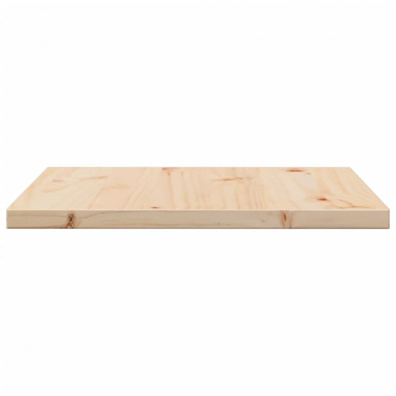 Blat do stolika, 50x50x2,5 cm, kwadratowy, lite drewno sosnowe