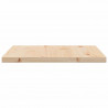 Blat do stolika, 50x50x2,5 cm, kwadratowy, lite drewno sosnowe