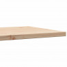Blat do stolika, 50x50x2,5 cm, kwadratowy, lite drewno sosnowe