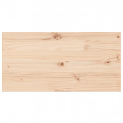 Blaty do stolika, 2 szt., 90x45x2,5 cm, prostokątne, sosnowe