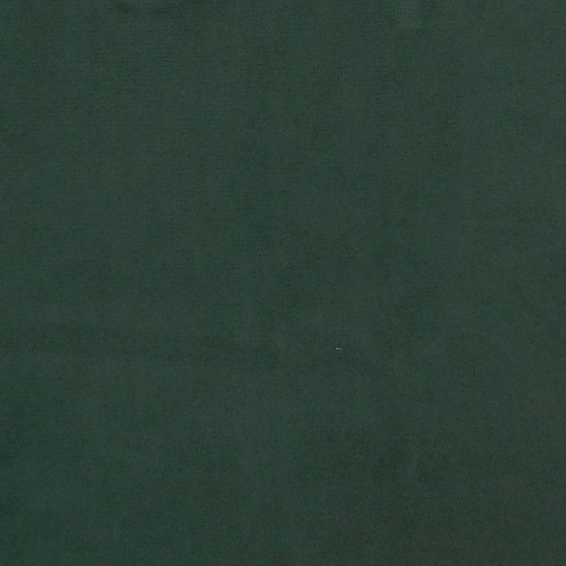 Rama łóżka bez materaca, ciemnozielone, 200x200 cm, aksamit