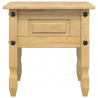 Stolik boczny Corona, 50x50x50 cm, lite drewno sosnowe