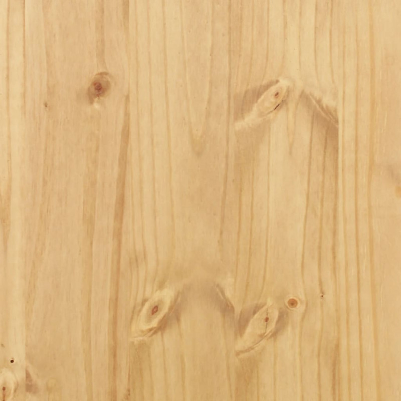 Stolik boczny Corona, 50x50x50 cm, lite drewno sosnowe
