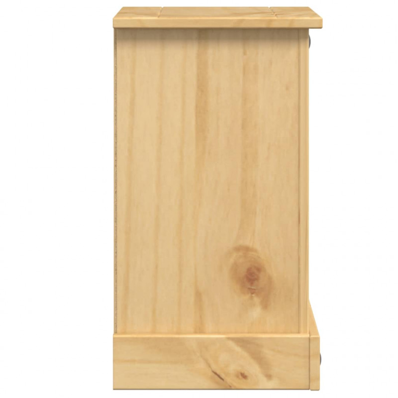 Szafka nocna Corona, 35x32,5x58 cm, lite drewno sosnowe