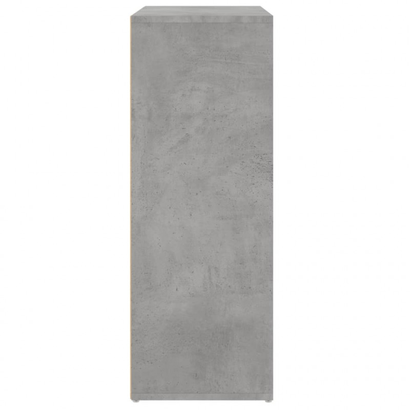 Szafki, 2 szt., szarość betonu, 60x31x84 cm
