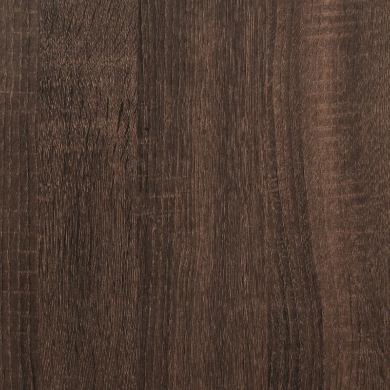 Szafki, 2 szt., brązowy dąb, 60x31x70 cm