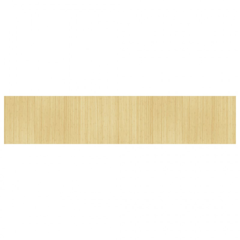 Parawan, jasny naturalny, 165x800 cm, bambusowy