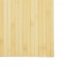 Parawan, jasny naturalny, 165x800 cm, bambusowy