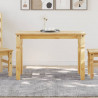Stół jadalniany Corona, 112x60x75 cm, lite drewno sosnowe