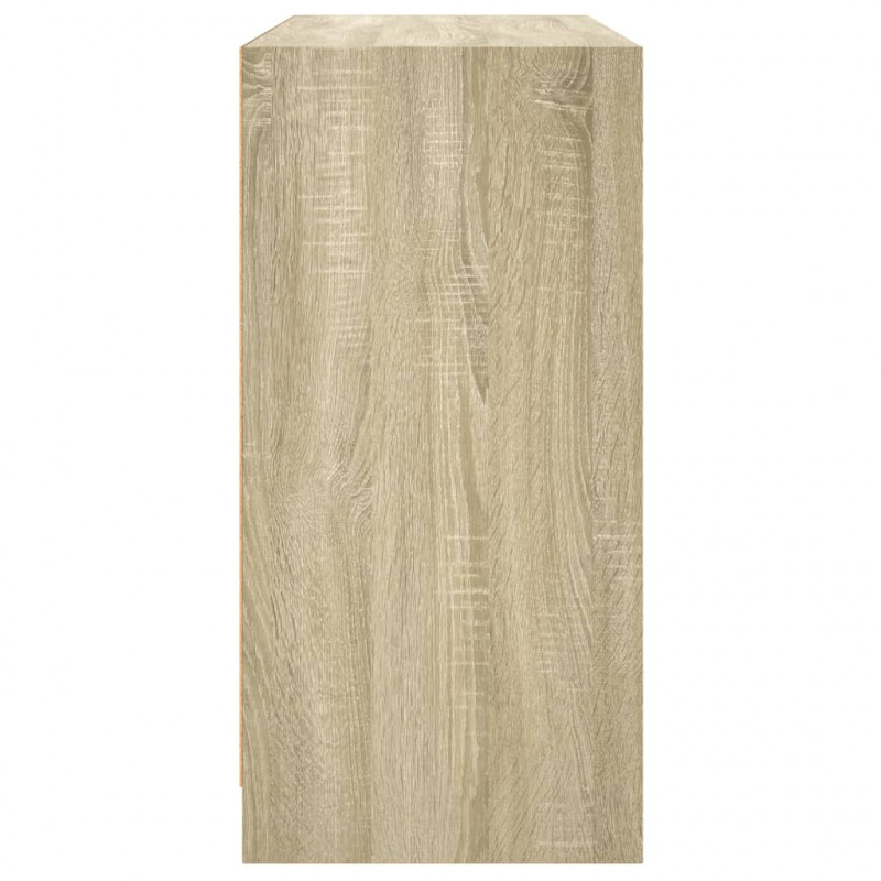 Szafka, dąb sonoma, 102x37x75,5 cm, materiał drewnopochodny