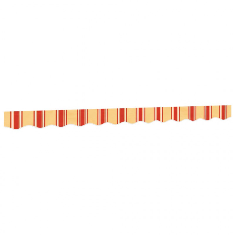 Lambrekin do markizy, żółto-pomarańczowe paski, 3 m