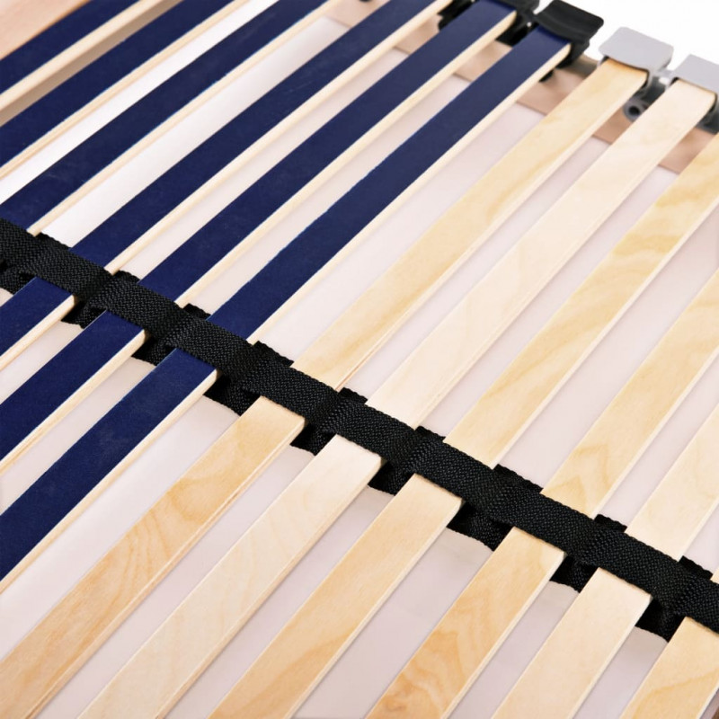 Stelaż do łóżka z 42 listwami, 7 stref, 70 x 200 cm
