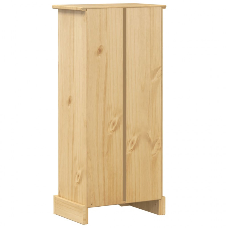 Biblioteczka Corona, 46x29x100 cm, lite drewno sosnowe