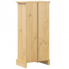 Biblioteczka Corona, 46x29x100 cm, lite drewno sosnowe