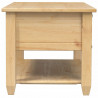 Stolik kawowy z szufladami Corona, 100x48x45 cm, drewno sosnowe