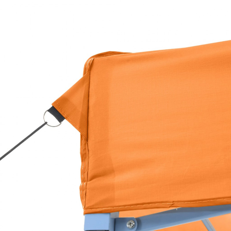 Składany namiot imprezowy pop-up, pomarańczowy, 200x200x306 cm