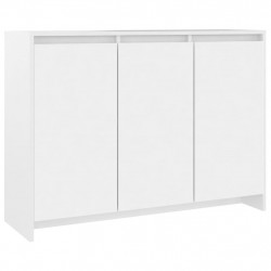 Komoda, biała, 102x33x75 cm, materiał drewnopochodny