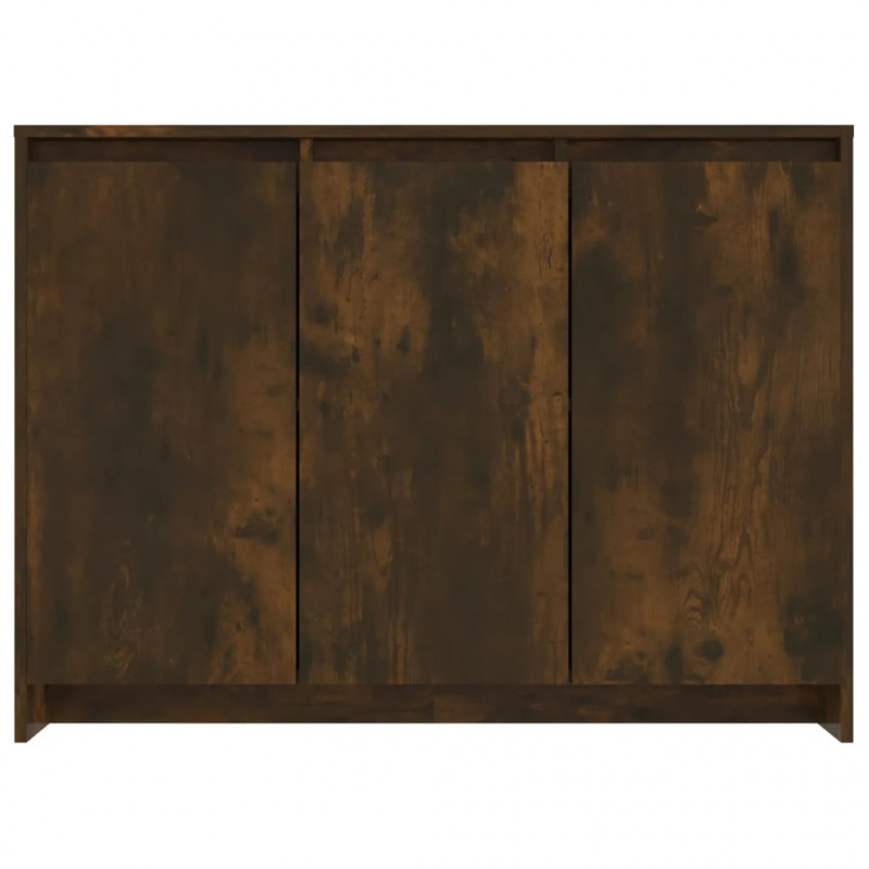 Szafka, przydymiony dąb, 102x33x75 cm, materiał drewnopochodny