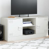 Szafka pod telewizor, biała, 99x39x44 cm, stalowa
