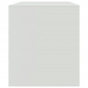 Szafka pod telewizor, biała, 99x39x44 cm, stalowa