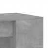 Biurko, szarość betonu, 102x50x75 cm, materiał drewnopochodny