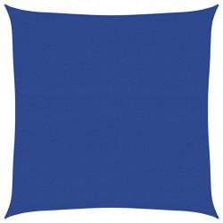 Żagiel przeciwsłoneczny, 160 g/m², niebieski, 4x4 m, HDPE