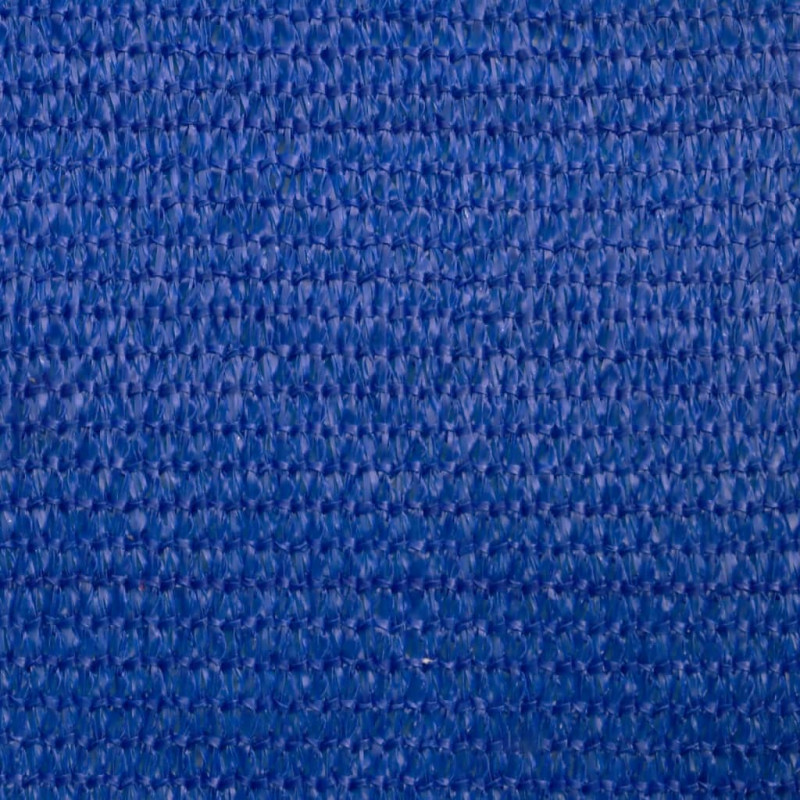 Żagiel przeciwsłoneczny, 160 g/m², niebieski, 4x4 m, HDPE