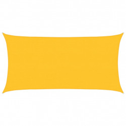 Żagiel przeciwsłoneczny, 160 g/m², żółty, 2x3,5 m, HDPE