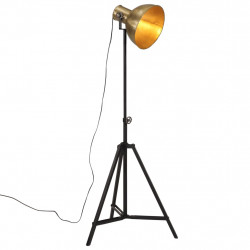 Lampa stojąca, 25 W, antyczny mosiądz, 61x61x90/150 cm, E27
