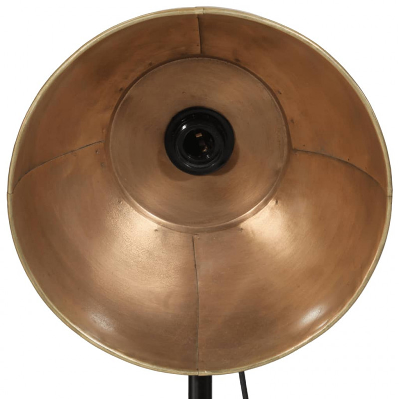 Lampa stojąca, 25 W, antyczny mosiądz, 61x61x90/150 cm, E27