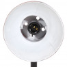 Lampa stołowa, 25 W, postarzany czerwony, 17x17x60 cm, E27