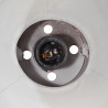 Lampa sufitowa, 25 W, postarzany czerwony, 50x50x25 cm, E27