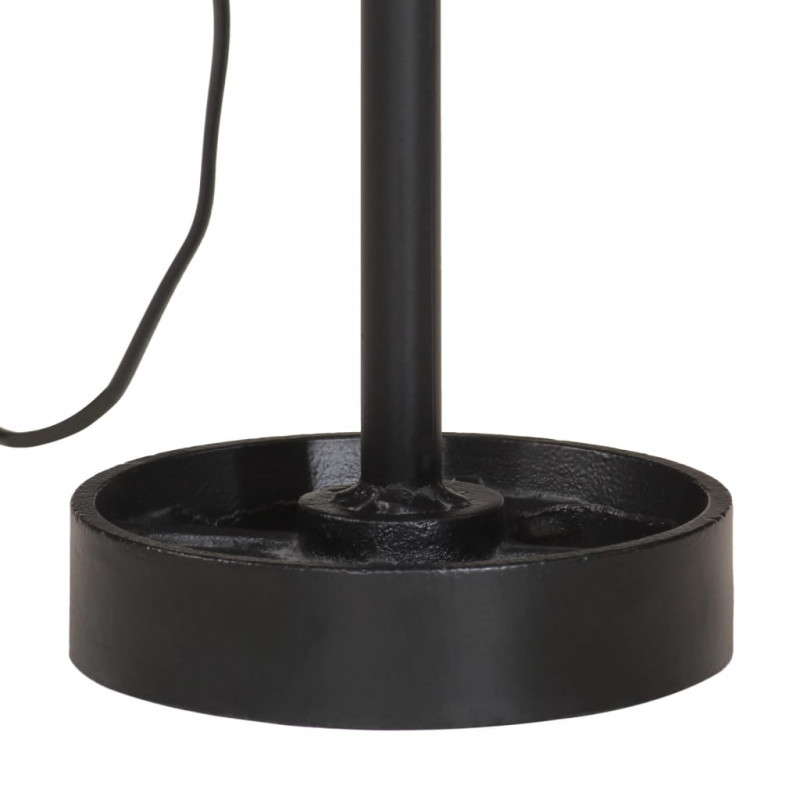 Lampa stołowa, 25 W, postarzany czerwony, 15x15x55 cm, E27