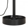 Lampa stołowa, 25 W, postarzany czerwony, 15x15x55 cm, E27