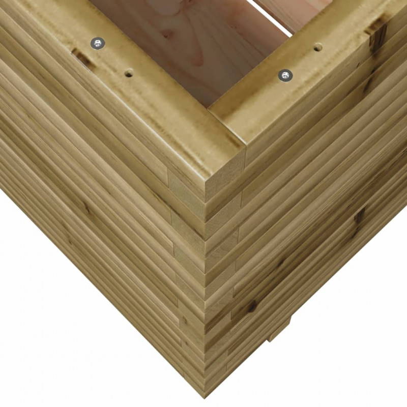 Donica ogrodowa, 90x60x72,5 cm, impregnowane drewno sosnowe