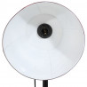 Lampa stojąca, 25 W, postarzany czerwony, 75x75x90-150 cm, E27