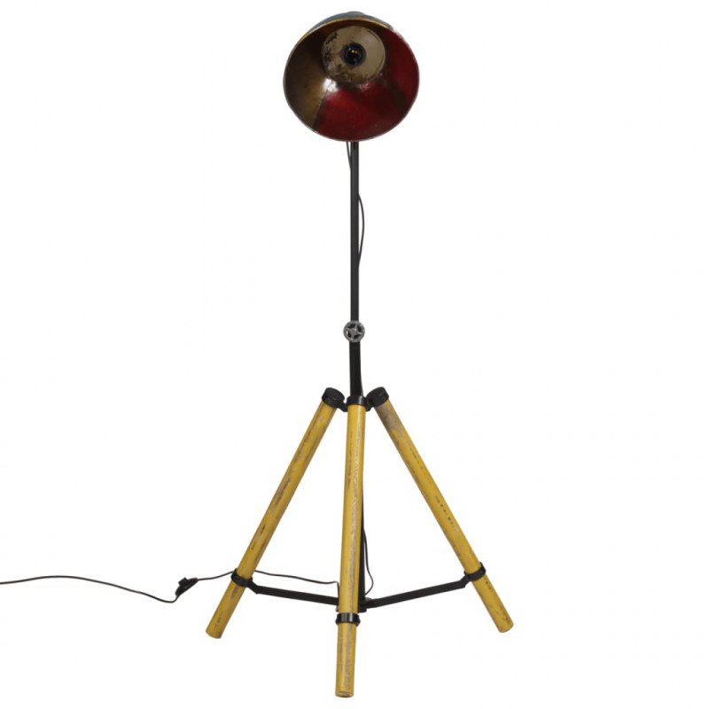 Lampa stojąca, 25 W, wielokolorowa, 75x75x90-150 cm, E27