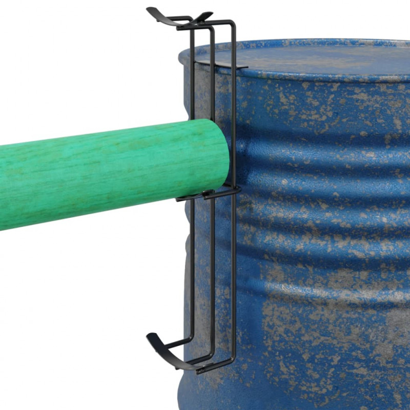 Stojaki na przeszkody, do mocowania na beczce, 2 szt., czarne