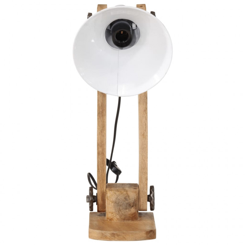 Lampa stołowa, 25 W, biała, 23x13x52 cm, E27