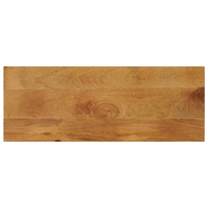 Blat stołu, 90x20x3,8 cm, prostokątny, lite drewno mango