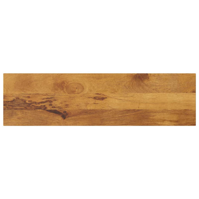 Blat stołu, 110x30x3,8 cm, prostokątny, lite drewno mango