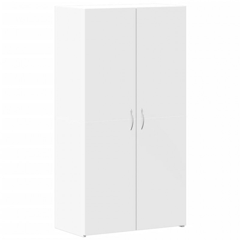 Szafka na dokumenty, biała, 60x32x115 cm
