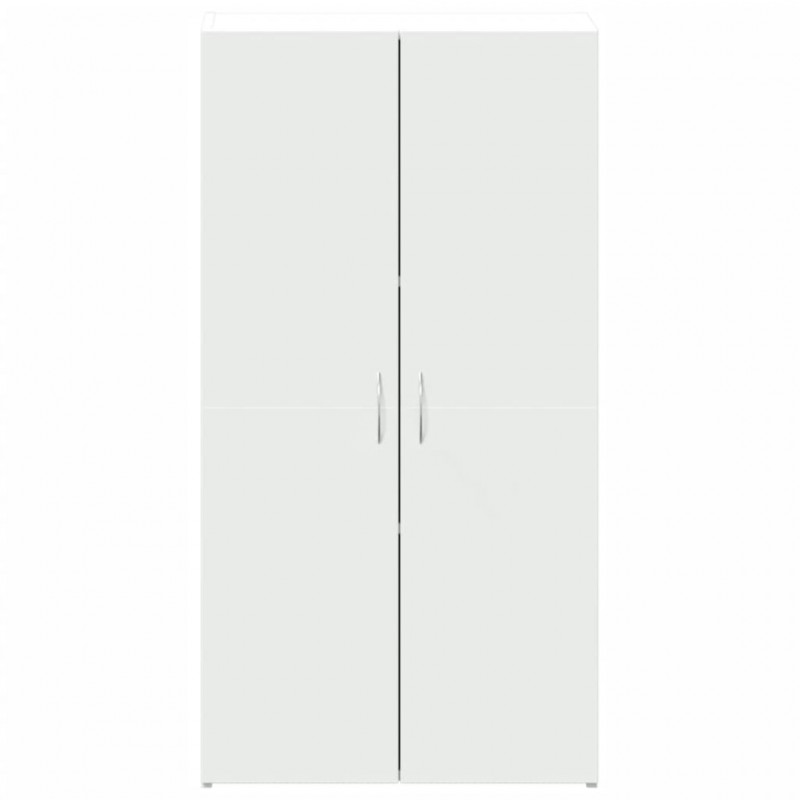Szafka na dokumenty, biała, 60x32x115 cm