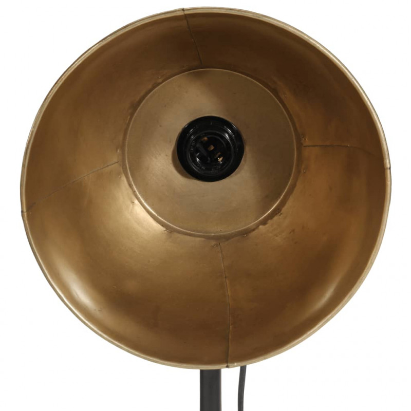 Lampa stojąca, 25 W, antyczny mosiądz, 30x30x90-150 cm, E27