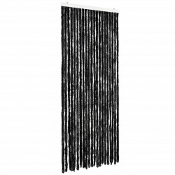 Zasłona przeciwko owadom, antracytowa, 90x200 cm, szenil