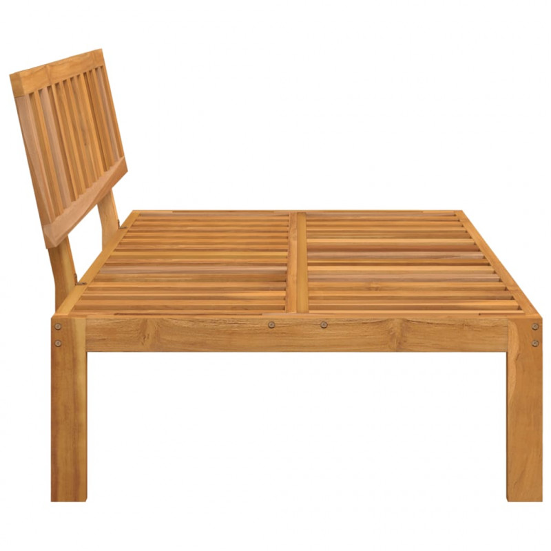 Sofa ogrodowa z deseczek, lite drewno akacjowe