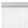 Moskitiera łańcuchowa do drzwi, 90x220 cm, aluminium